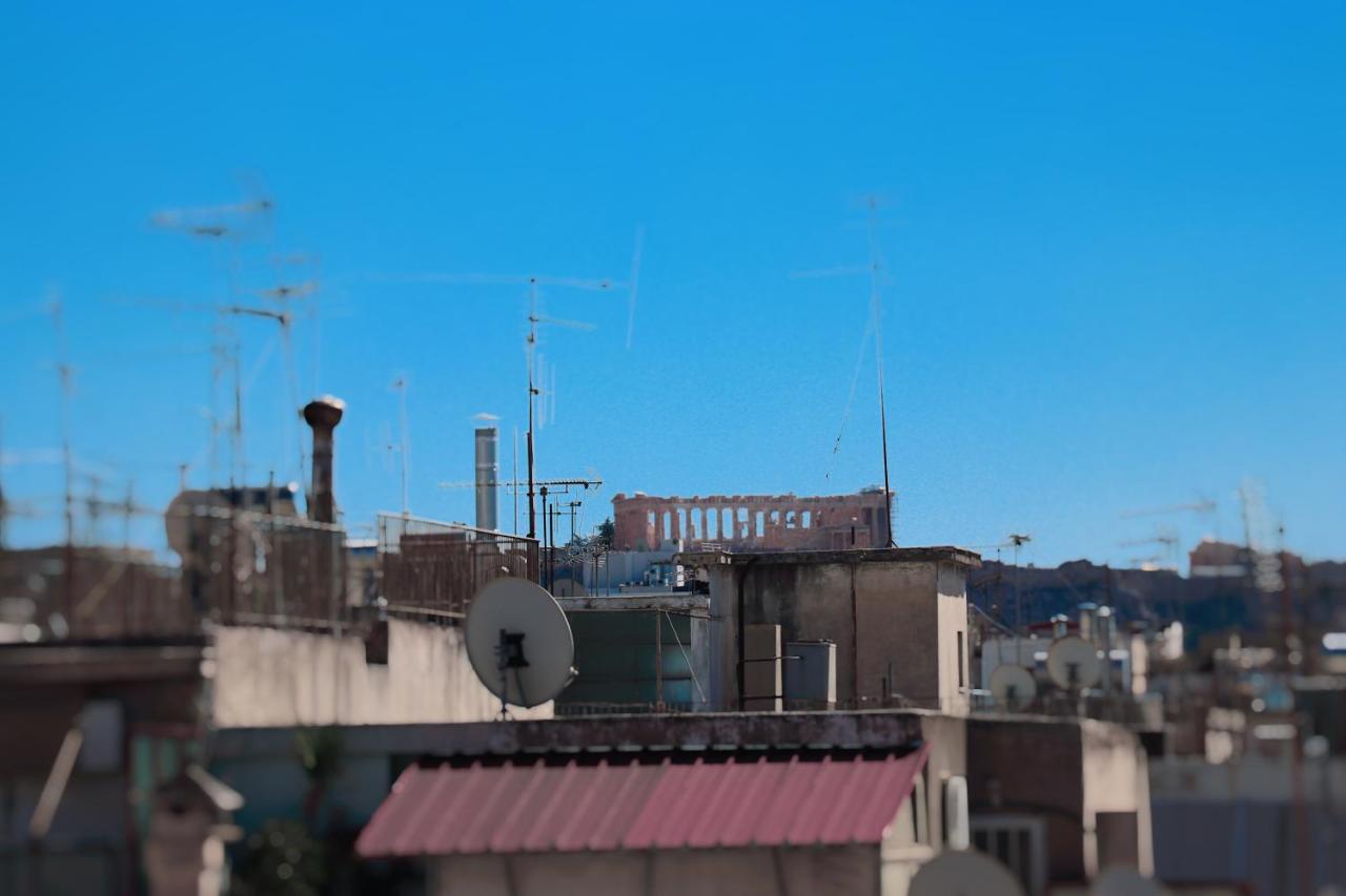 Apartamento Penthouse With Acropolis View Atenas Exterior foto